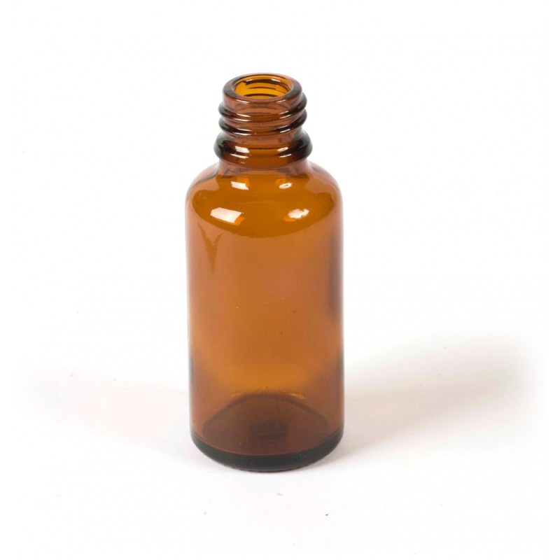 Fľaša s kvapkadlom 30 ml, hnedá