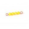 Individual Nylon Bar Of 4: Yellow