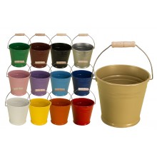 Sandeimer - Metalleimer in Montessori Farben