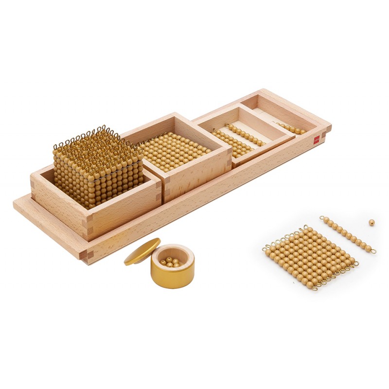 Einführung im Dezimalsystem: Lose Perlen, Kunststoff Einführung im Dezimalsystem: Lose Perlen, Kunststoff