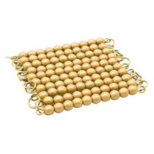 Golden Bead Chain Of 100: Individual Beads Nylon