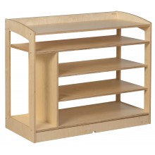 Sinnesmaterialschrank ohne Rückwand (93 cm)