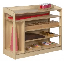 Rückwand für Sinnesmaterial- / Materialschrank (93 cm)