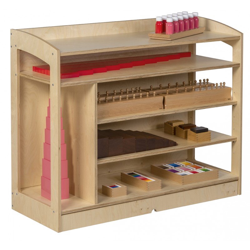 Rückwand für Sinnesmaterial- / Materialschrank (93 cm) Rückwand für Sinnesmaterial- / Materialschrank (93 cm)