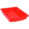 Tray including gliders: red (7 cm)