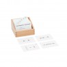 Box with tasks for the colored pearl stairs