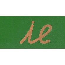 Sandpapierbuchstaben Buchstabenverbindungen, vereinfachte Ausgangsschrift