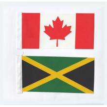 Vlajky Severná a Južná Amerika 35 krajín