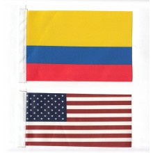 Vlajky Severná a Južná Amerika 35 krajín