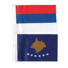 Podstavec s vlajkami Európy