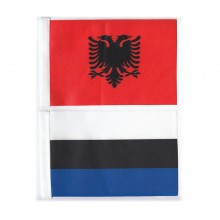Podstavec s vlajkami Európy