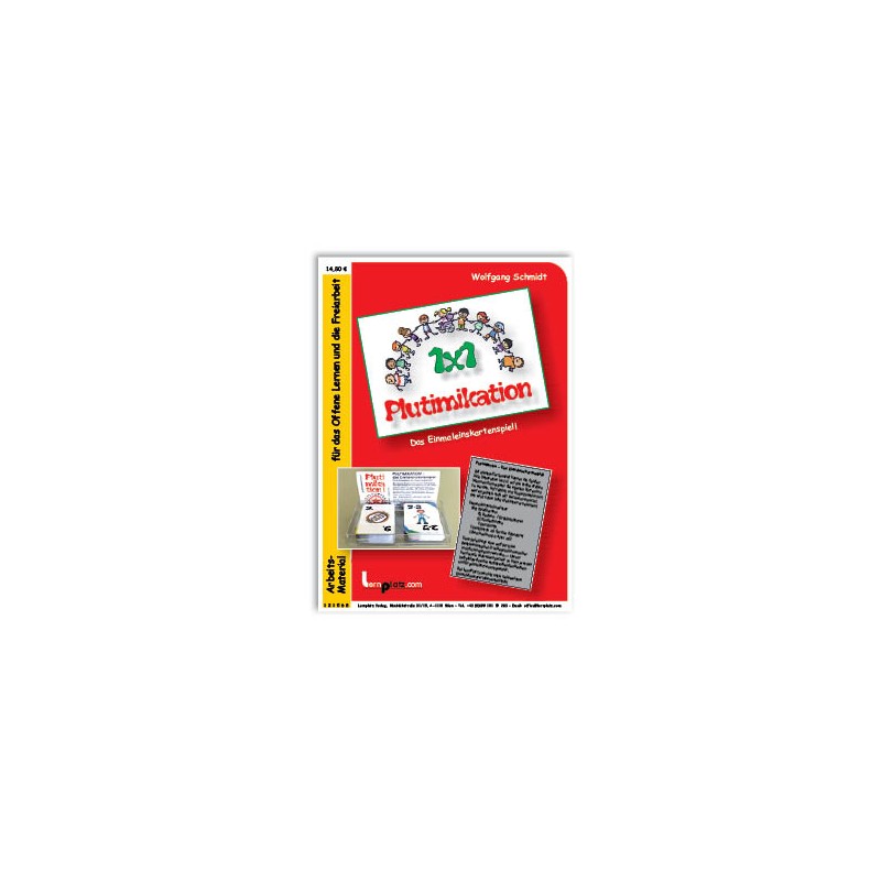 Plutimikation - The Multiplication Card Game - Workbook