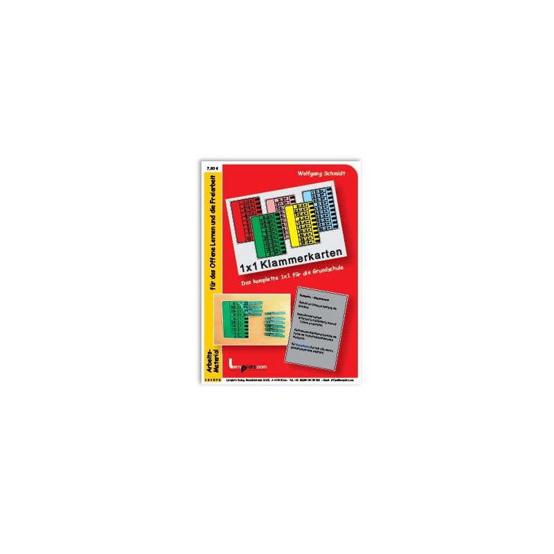 Multiplication tables - bracket cards