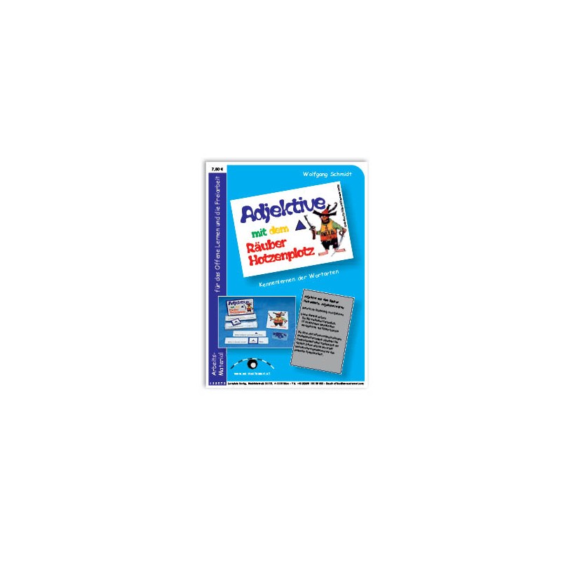 Adjectives with the robber Hotzenplotz, adj. Blue