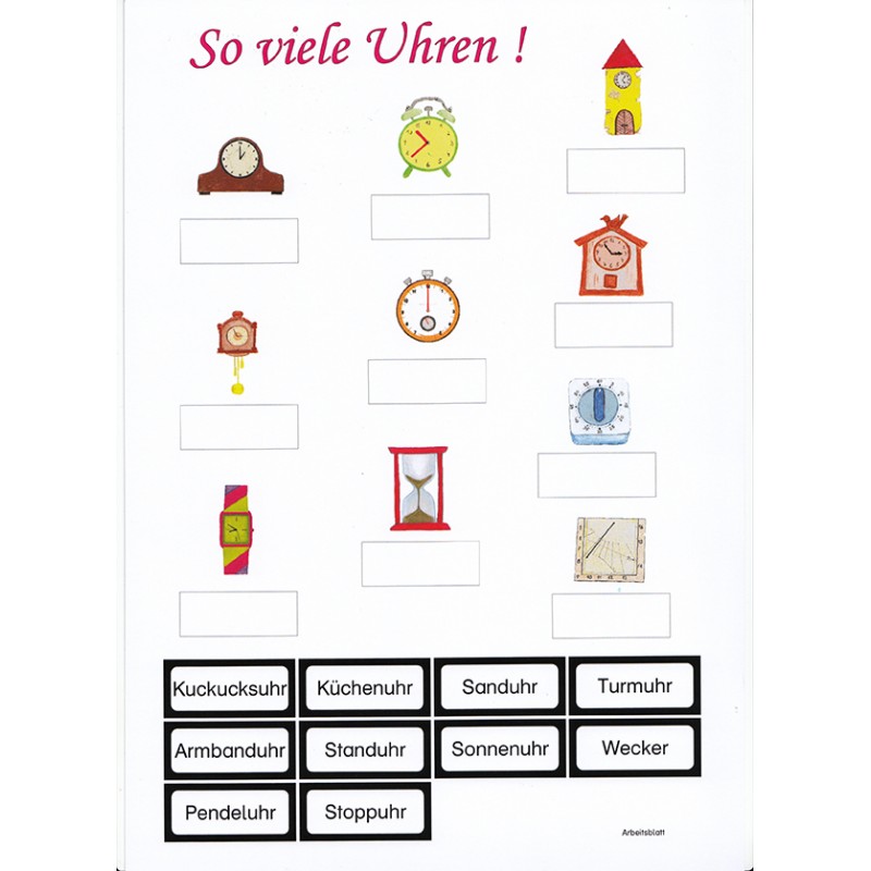 Zeit & Uhren (This item is available in english)
