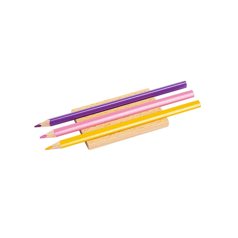 Bleistiftablage für drei Stifte Bleistiftablage für drei Stifte