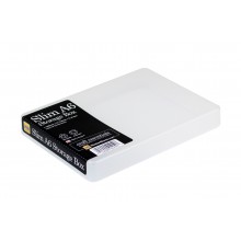 Transparente Kunststoff Box A6 flach