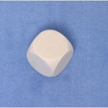 Smooth cube 1.6 cm lacquered