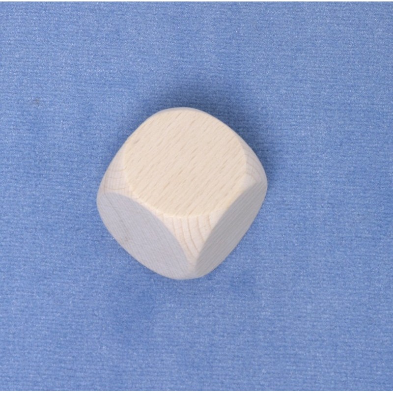 Smooth cube 2 cm lacquered