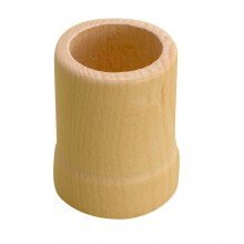 Bleistiftständer rund 6,5/4,8 cm Natur