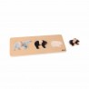 Puzzle pre batoľatá: 3 medvede