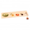 Kleinkind-Puzzle: 5 Typen Obst