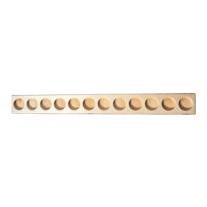 Aufsteller für 12 runde Bleistiftständer 6,5/4,8 cm