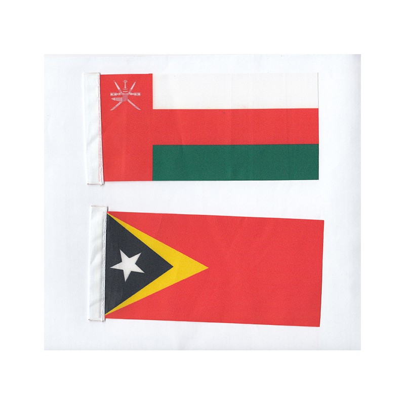 Vlajky Ázie 47 krajín Vlajky Ázie 47 krajín