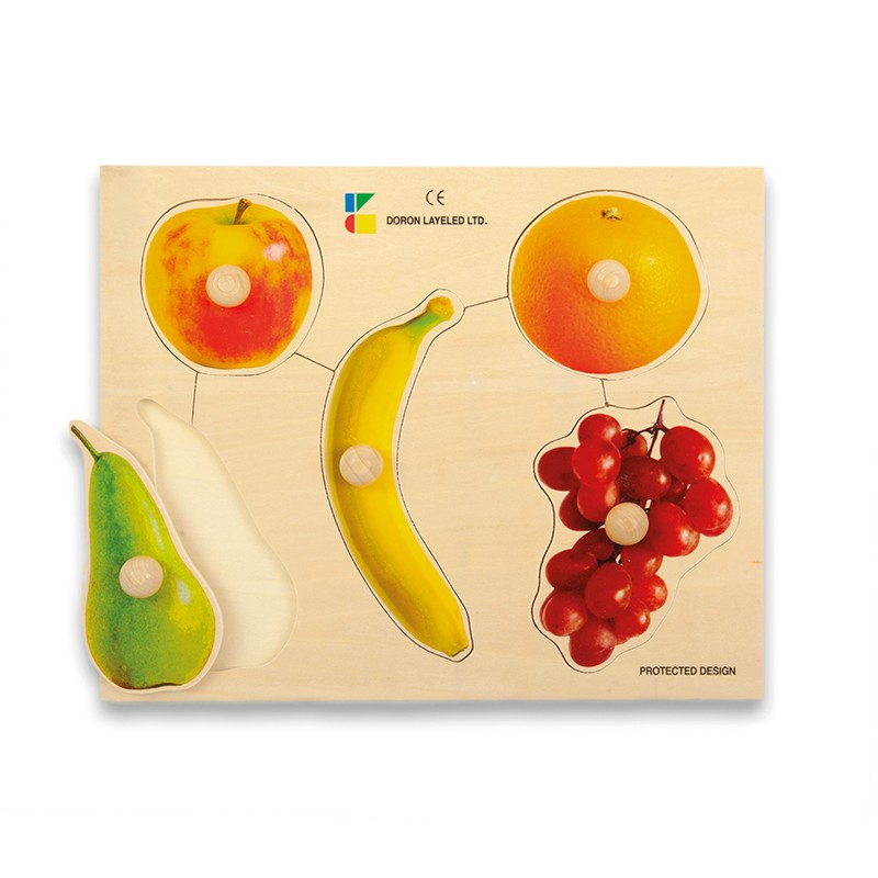 Wooden Puzzle - Fruit