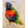 Wooden puzzle - realistic parrot
