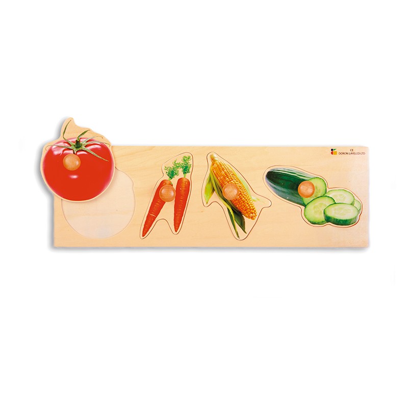 Grasping puzzle vegetables