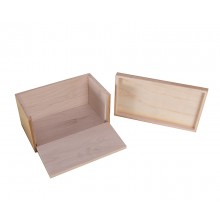 BOX with folding wall