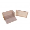 BOX with folding wall BOX with folding wall