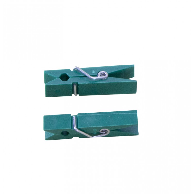 Wäscheklammern aus Kunststoff - 3,5 cm - pro 15 Stück von einer Farbe Wäscheklammern aus Kunststoff - 3,5 cm - pro 15 Stück von einer Farbe