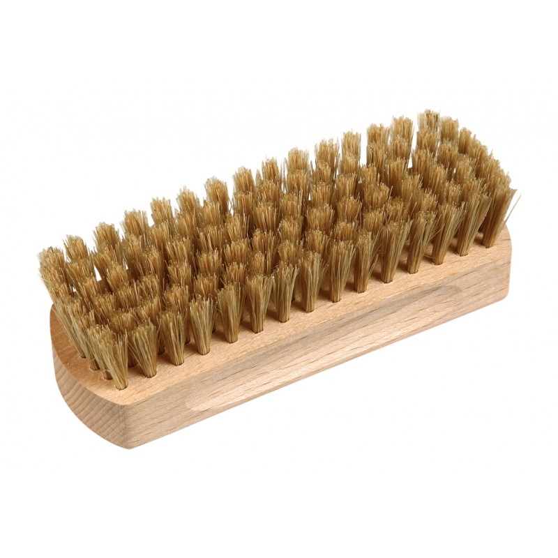Shoe cleaning set, five brushes and shoe cloth