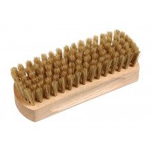 Schuhputzsatz, fünf Bürsten und Schuhtuch - Set