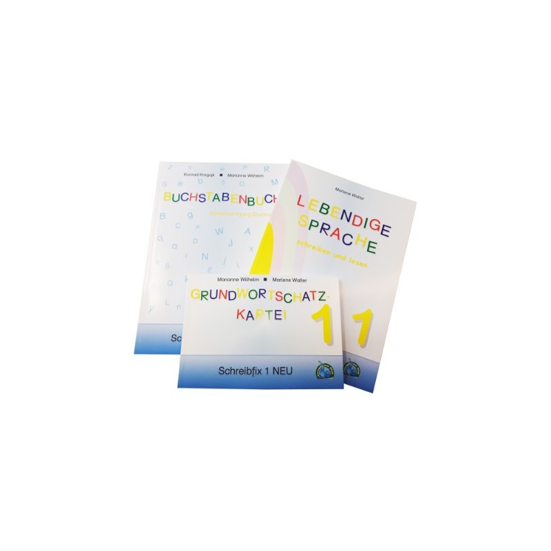 SCHREIBFIX 1 – LEBENDIGE SPRACHE – SET SCHREIBFIX 1 – LEBENDIGE SPRACHE – SET