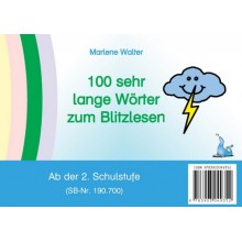 100 lange Wörter zum Blitzlesen