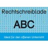 Rechtschreiblade ABC Rechtschreiblade ABC