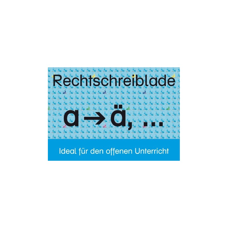 Spelling drawer a - ä, o - ö, ...