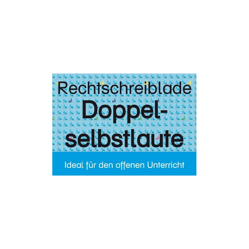 Spelling drawer double self-tones Spelling drawer double self-tones