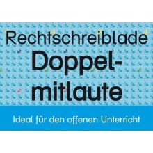 Spelling drawer double mitlaute