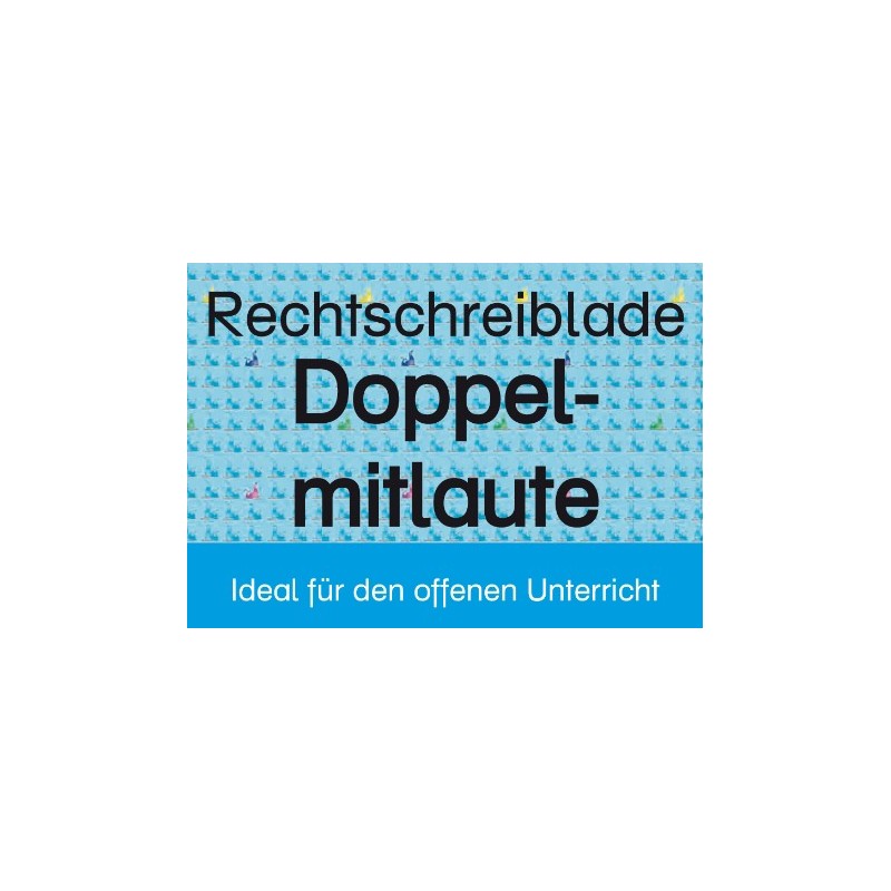 Spelling drawer double mitlaute Spelling drawer double mitlaute