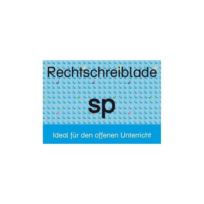 Rechtschreiblade sp Rechtschreiblade sp