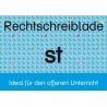 Rechtschreiblade st