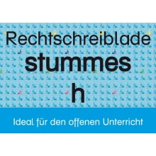 Rechtschreiblade stummes h