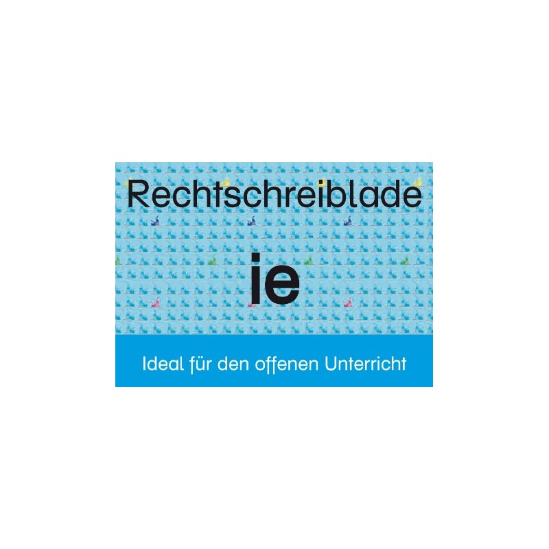 Rechtschreiblade ie Rechtschreiblade ie