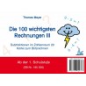 Die 100 wichtigsten Rechnungen - Teil 3 (Subtrahieren im ZR 20) Die 100 wichtigsten Rechnungen - Teil 3 (Subtrahieren im ZR 20)