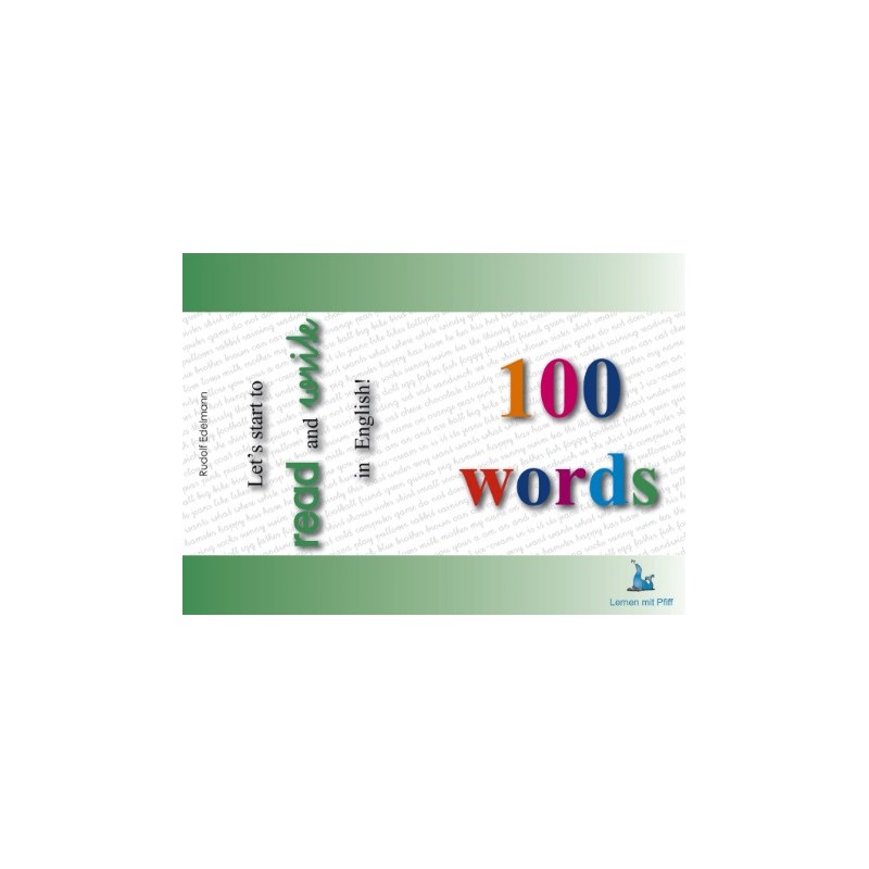 100 slov – Poďme začať čítať a písať - Časť 1