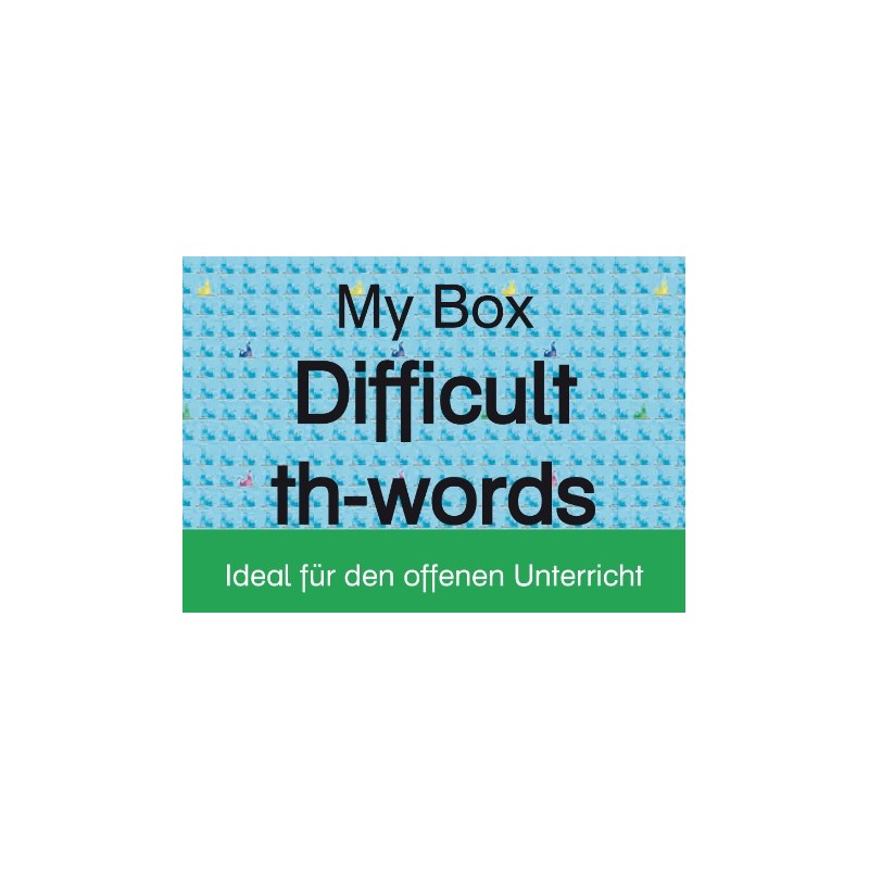 My Box – English drawer - Difficult th-words